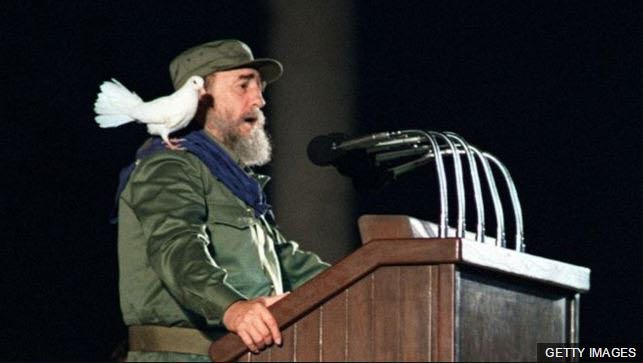Fidel Castro Ruz, líder de la revolución cubana.