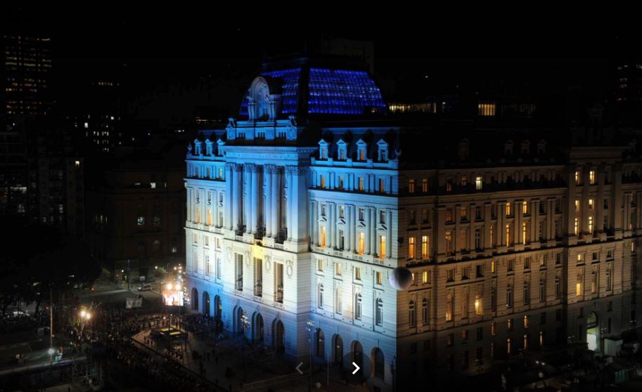 Centro Cultural Néstor Kirchner, mayor espacio cultural de Sudamérica, ubicado en Buenos Aires.